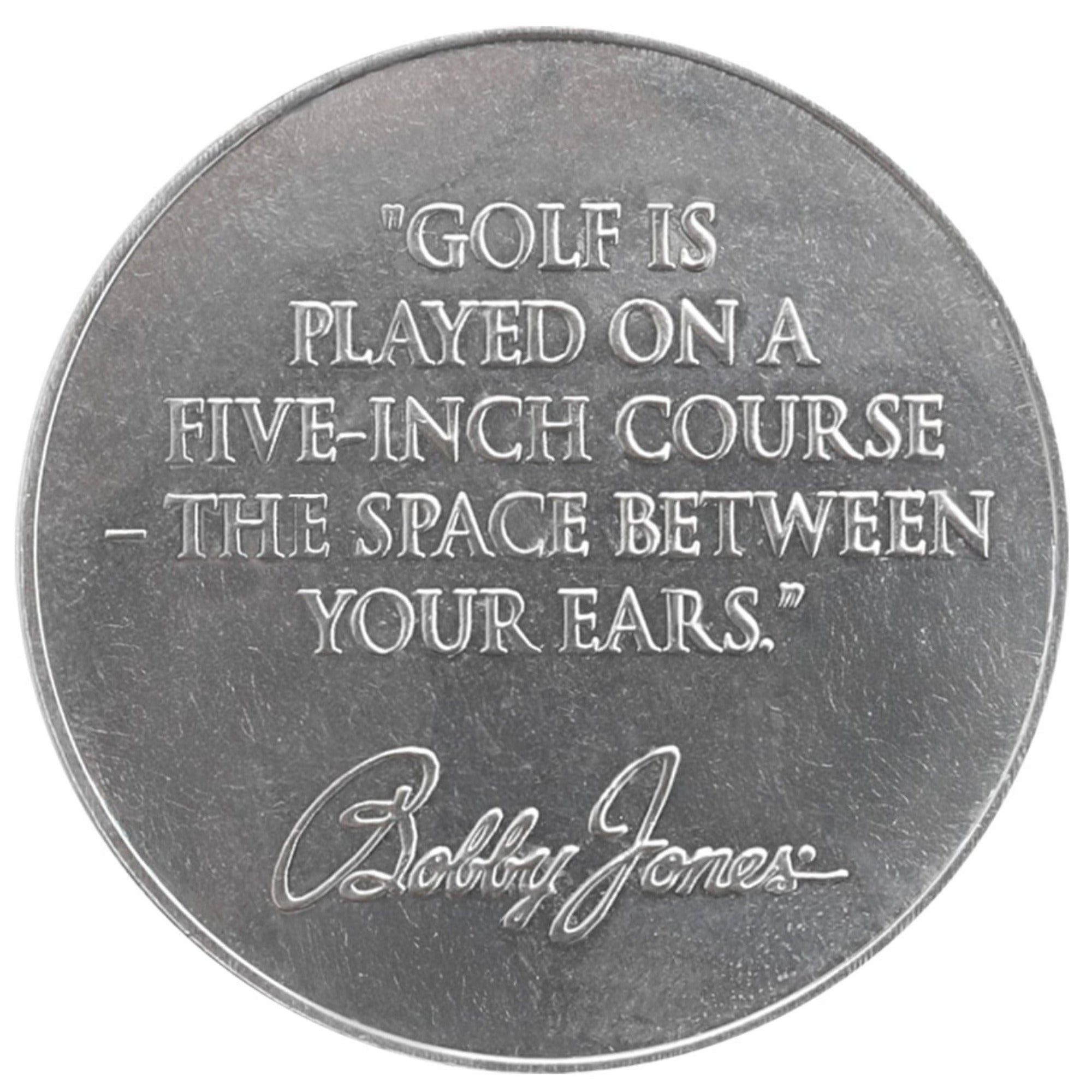 * Bobby Jones Commemorative Medallion/Ball Marker
