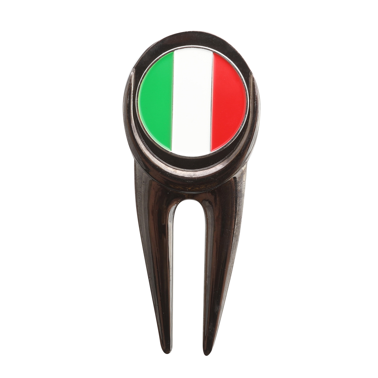 Italian Divot Repair Tool & Ball Marker with a Real Italian Lire Coin