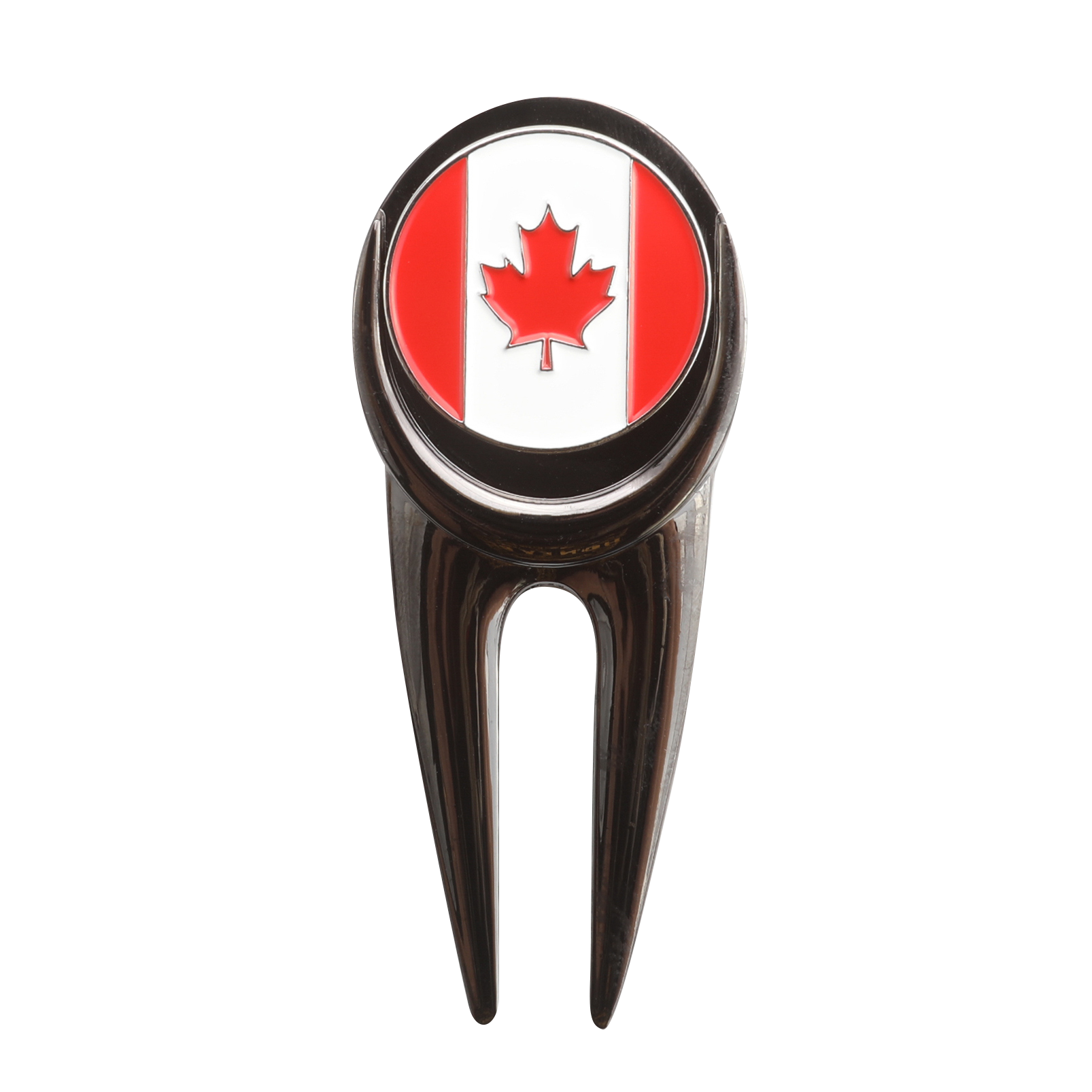 Canadian Divot Repair Tool & Ball Marker with a Real Pre-1937 Canadian Nickel