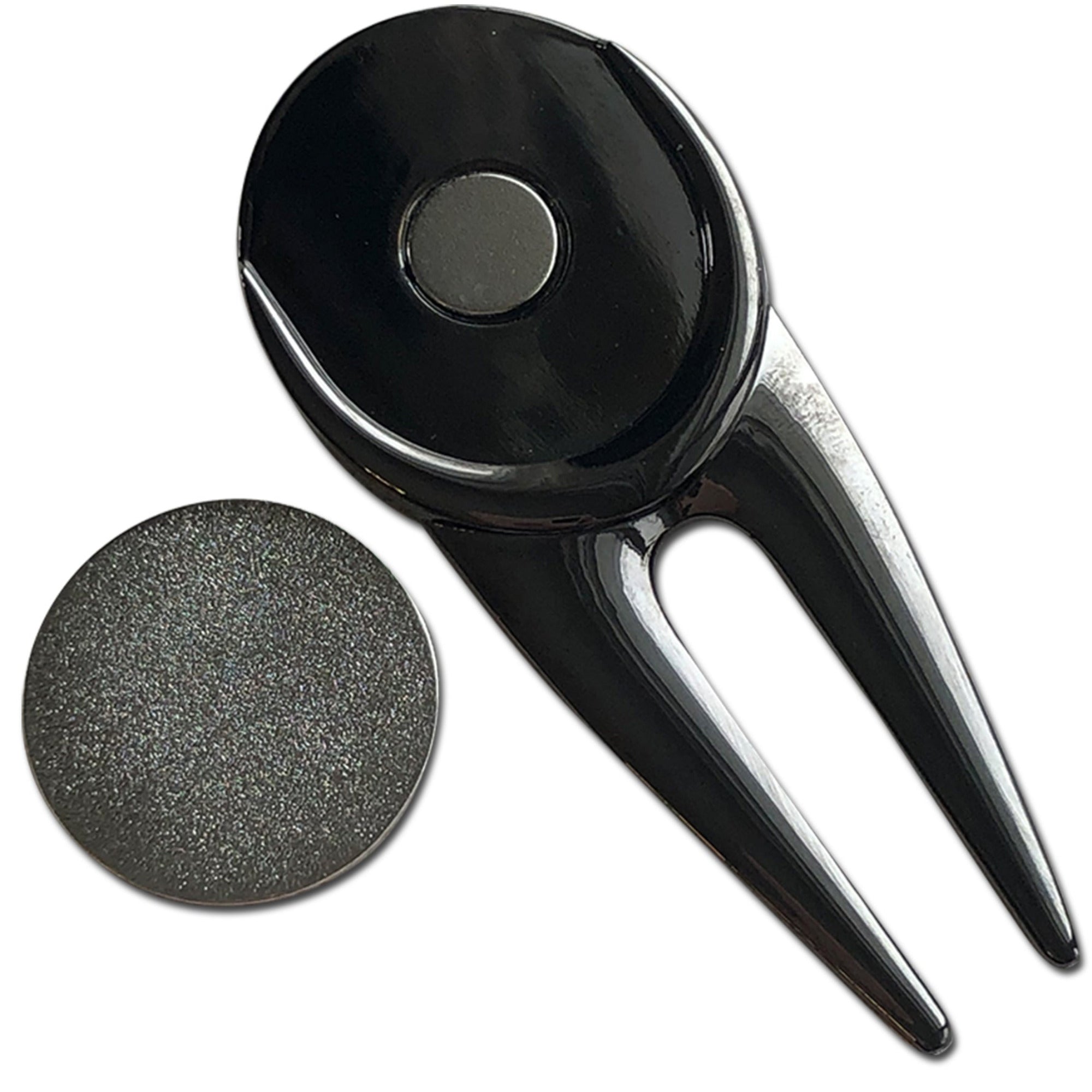 Irish Divot Repair Tool & Ball Marker with a Real Irish Pence Coin