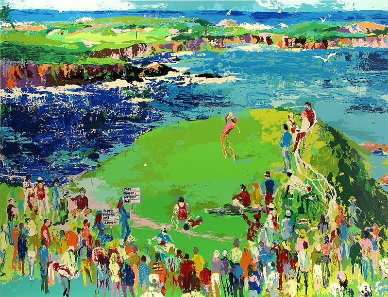 LEROY NEIMAN “16TH AT CYPRESS POINT”
