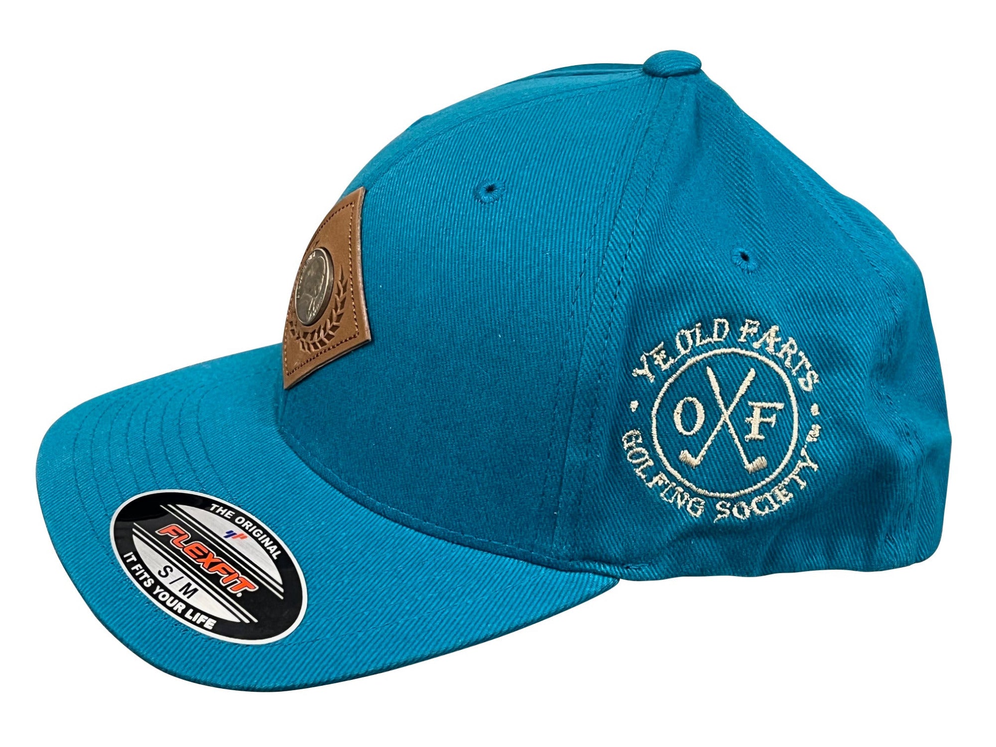 Ye Old Farts Golfing Society Cap Featuring Commemorative Nickel