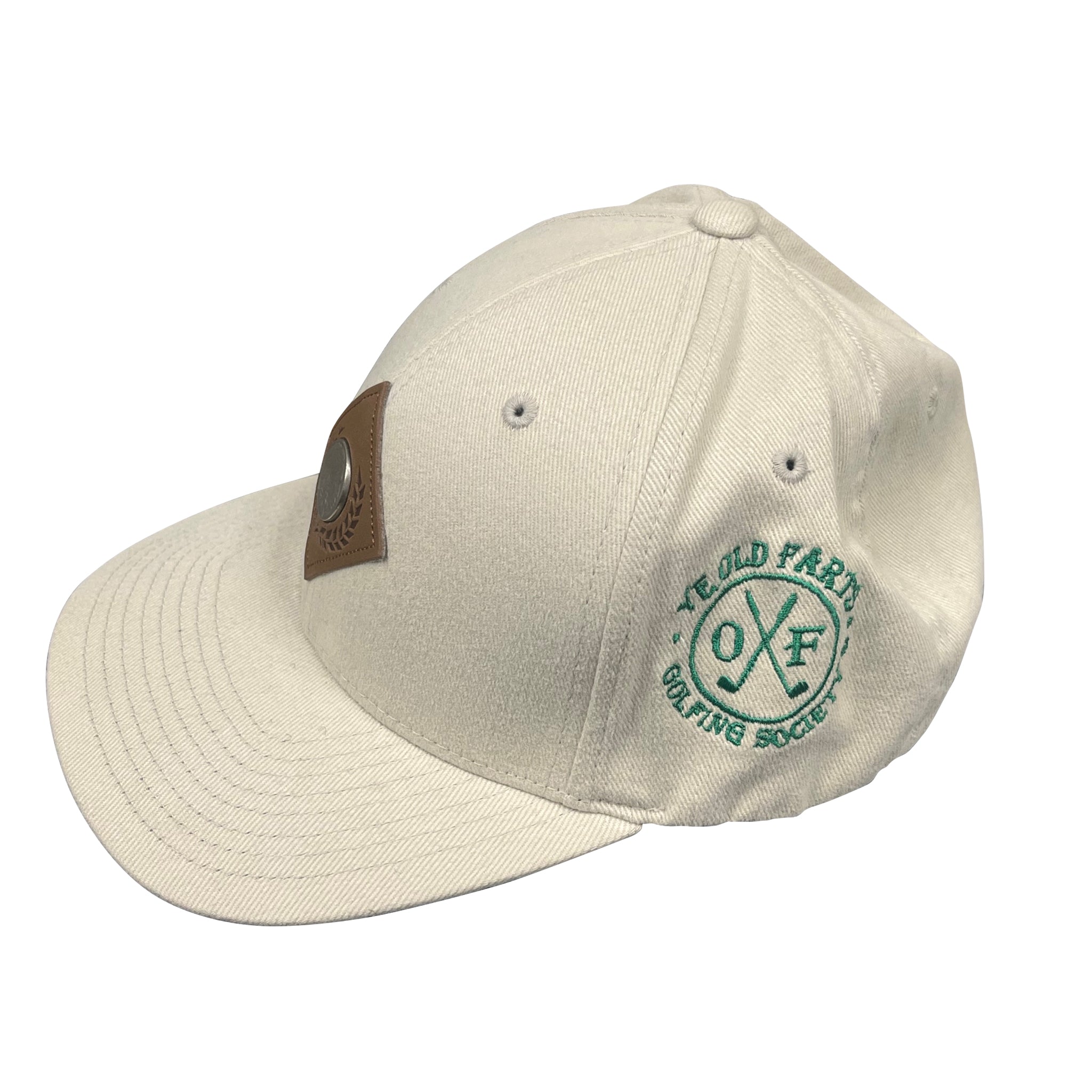 Ye Old Farts Golfing Society Cap Featuring Commemorative Nickel