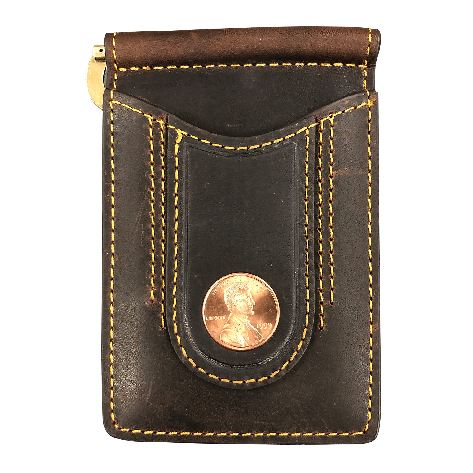 *Payne Stewart Commemorative Bridle Leather Wallet