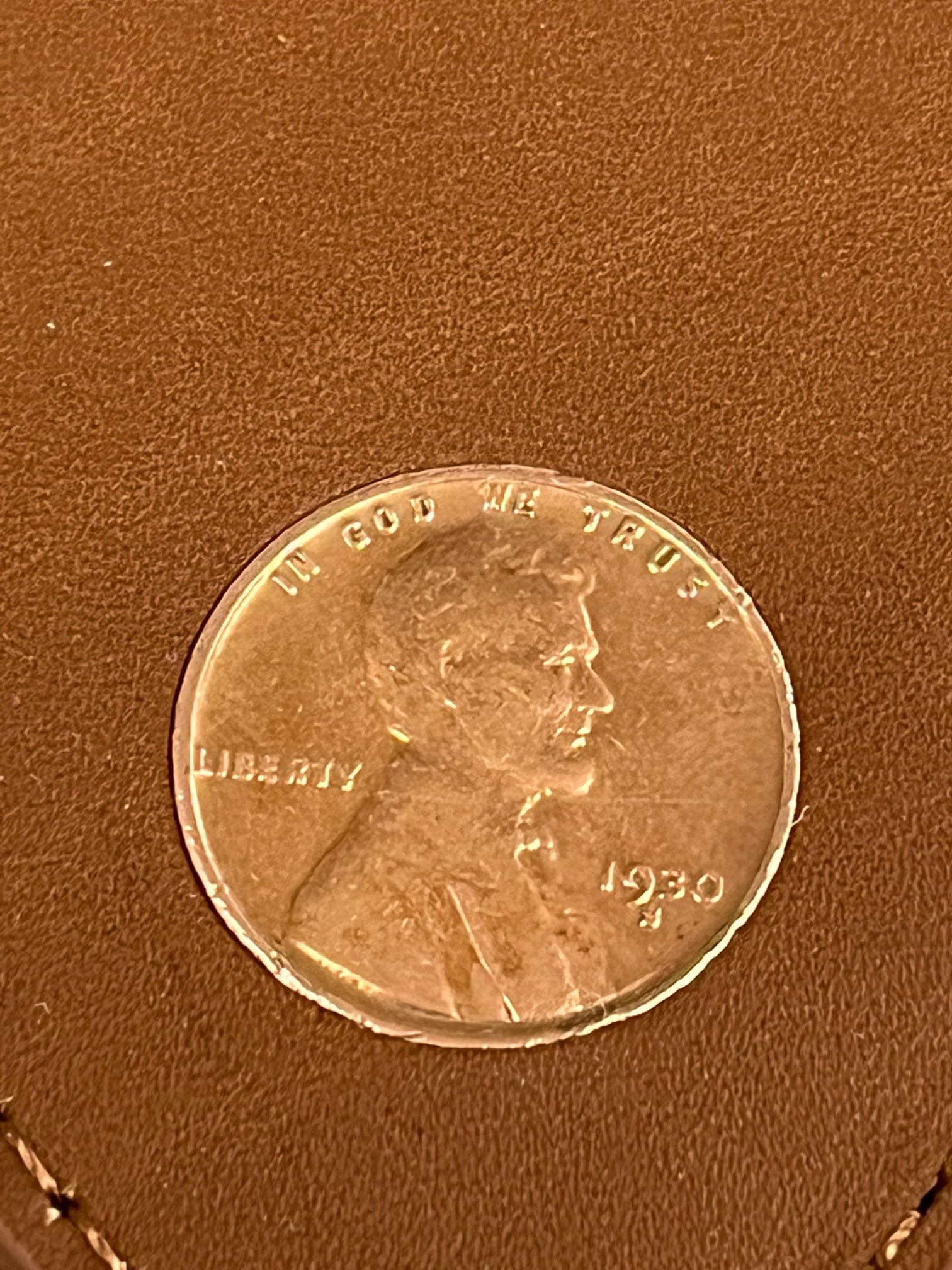 1930 Bobby Jones Centennial Bag Tag with Real 1930 Penny