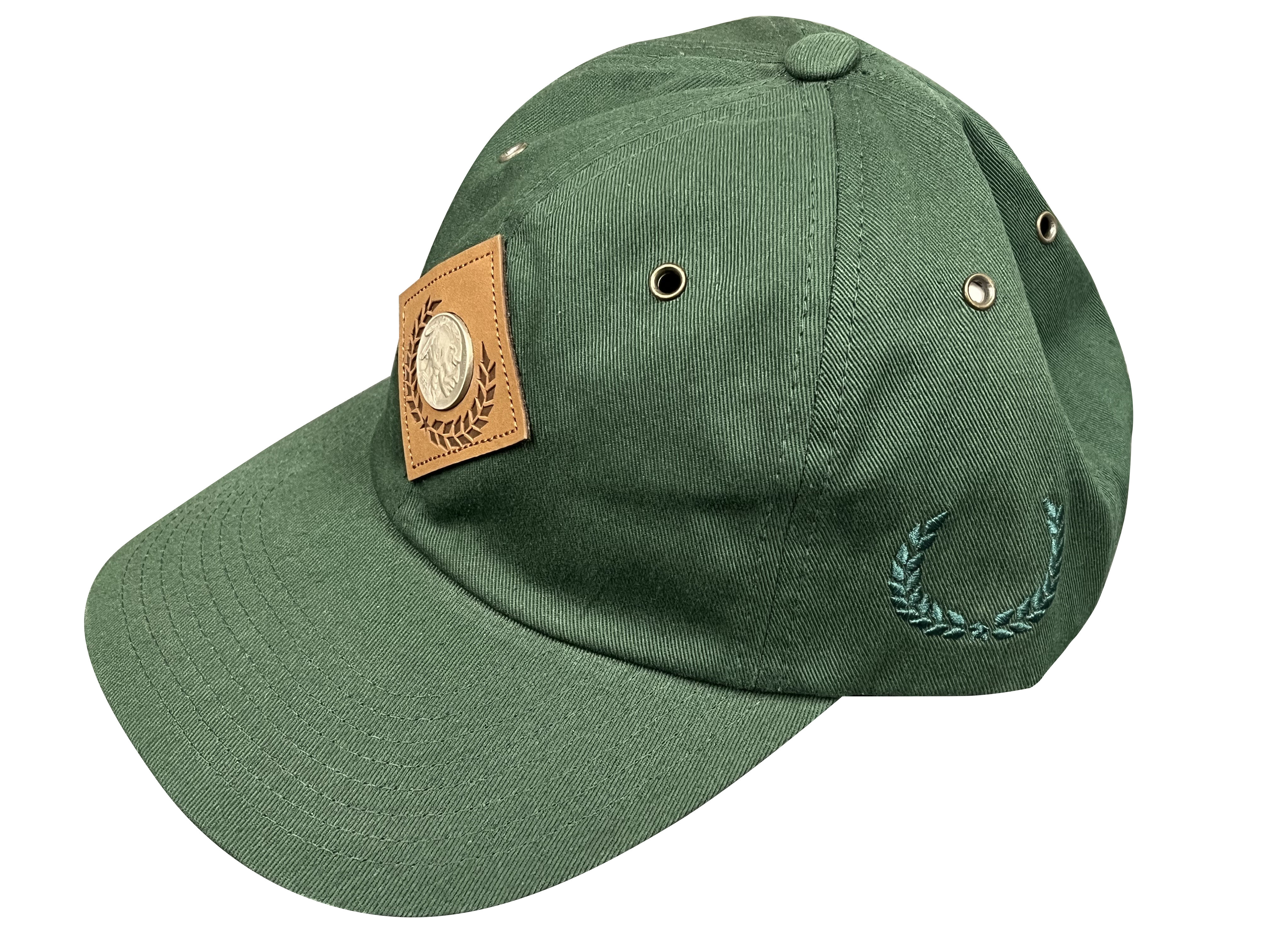 *1930 Bobby Jones Cap with Real U.S. 1930 Buffalo Nickel