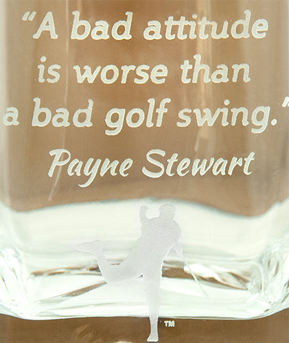 *Payne Stewart Double Old Fashioned Glass
