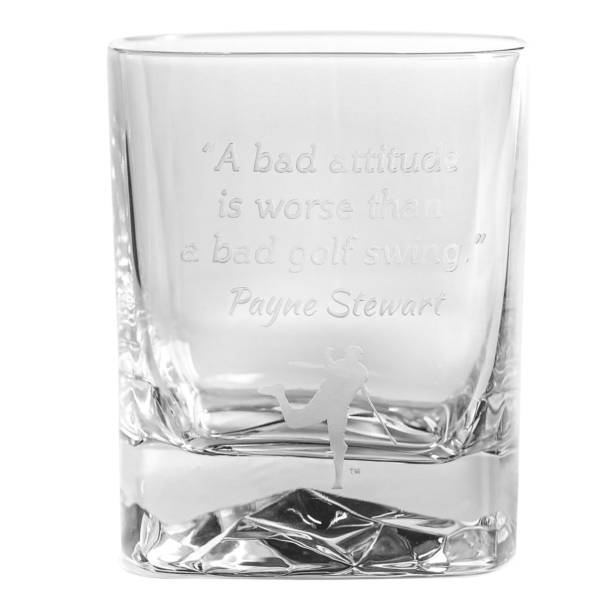 *Payne Stewart Double Old Fashioned Glass